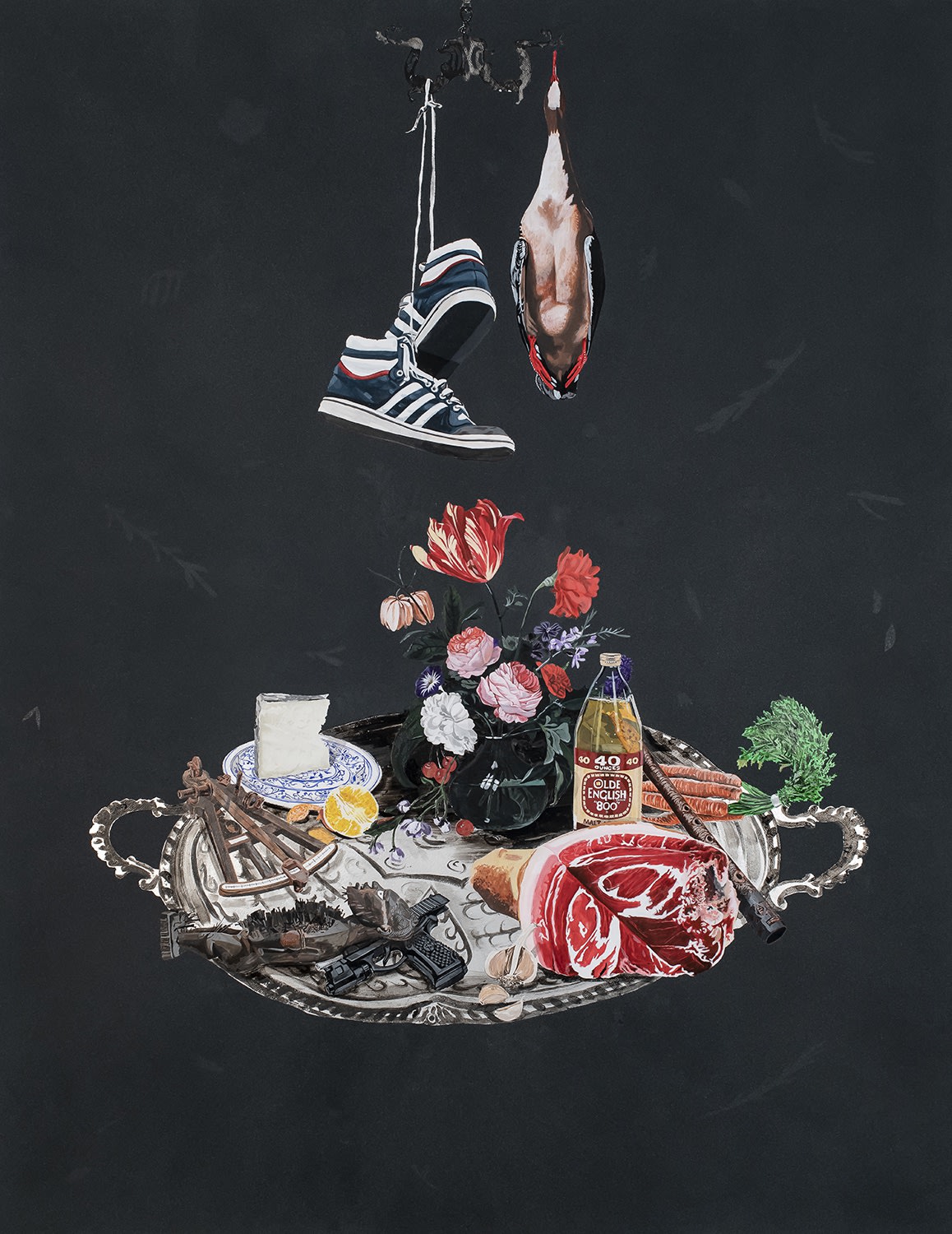William Villalongo, Feast with Nkisi, 2021