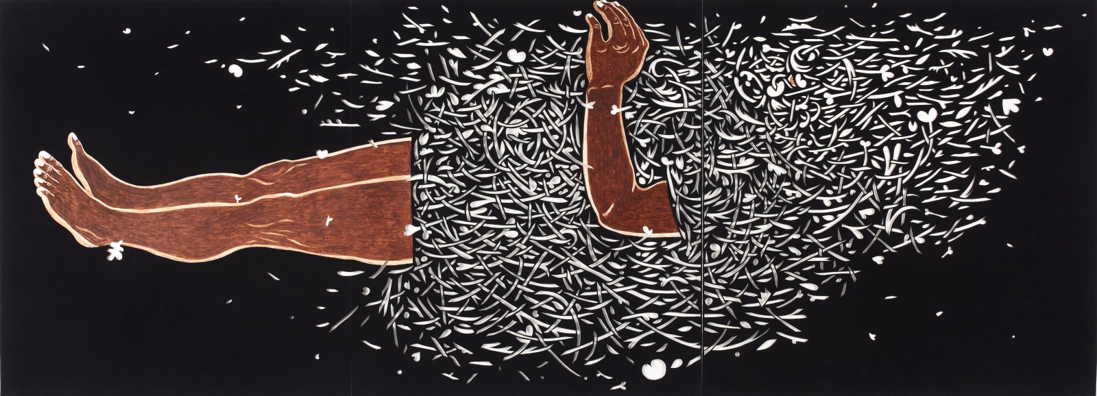 William Villalongo, Zero Gravity 2, 2018