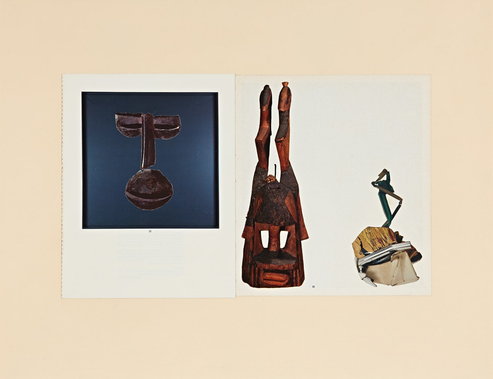 William Villalongo, re: History--Affinities (Congo, Reinhardt, Chamberlain), 2015