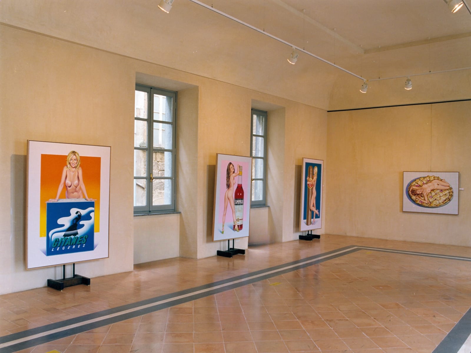 © Maggiore g.a.m. | Mel Ramos solo show at Palazzo dei Sette, Orvieto, summer 2001