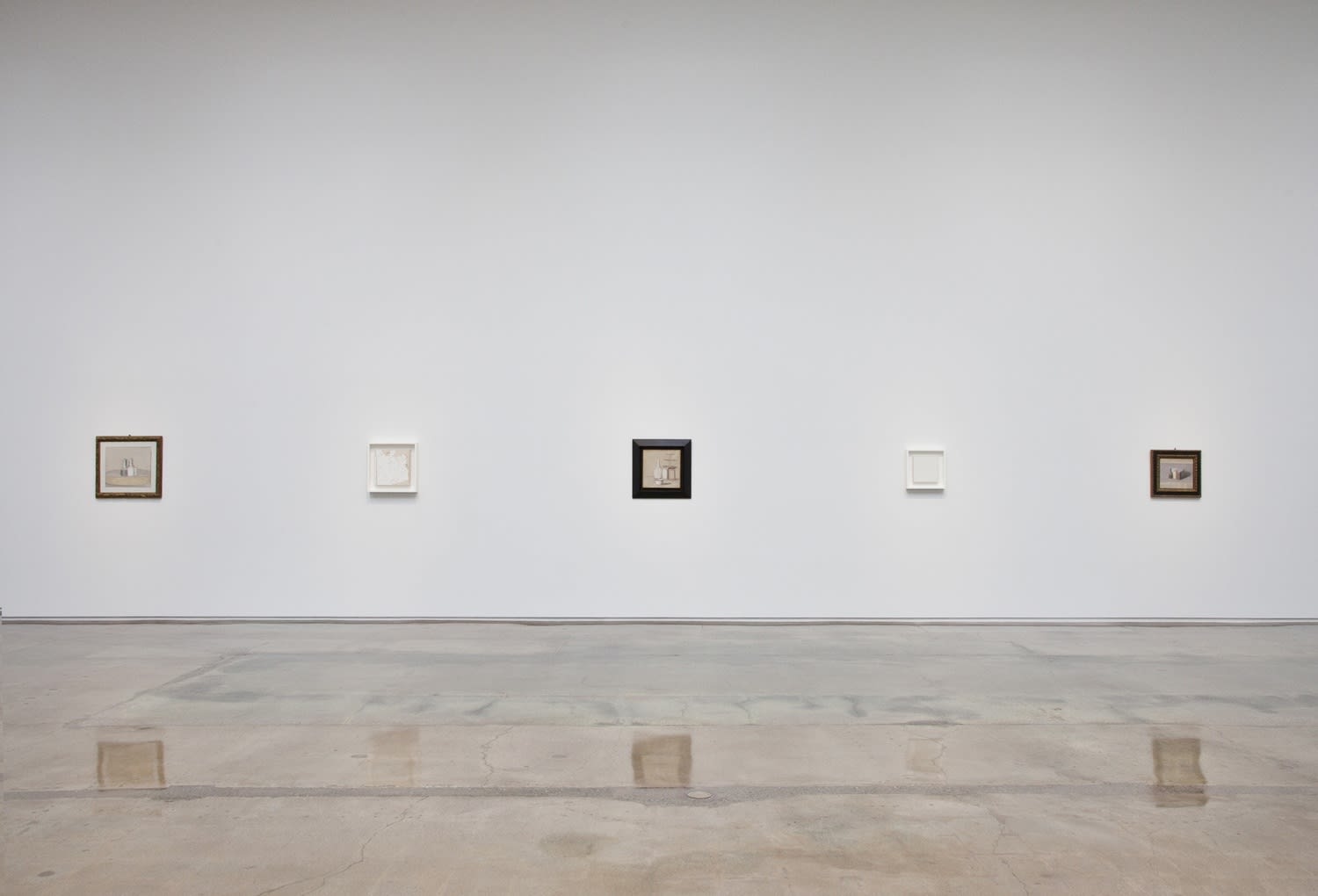 © Galleria d'Arte Maggiore G.A.M. | Giorgio Morandi and Robert Ryman, Kohn Gallery, Los Angeles