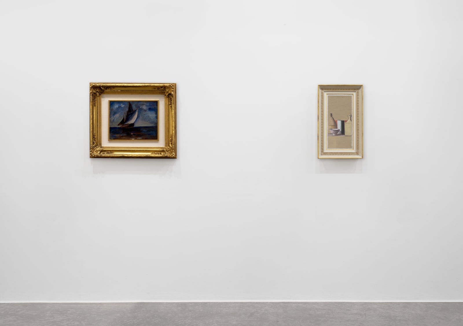 Giorgio Morandi and Carlo Carrà at Maggiore g.a.m.'s booth at MiArt 2023 | © Maggiore g.a.m. all rights reserved