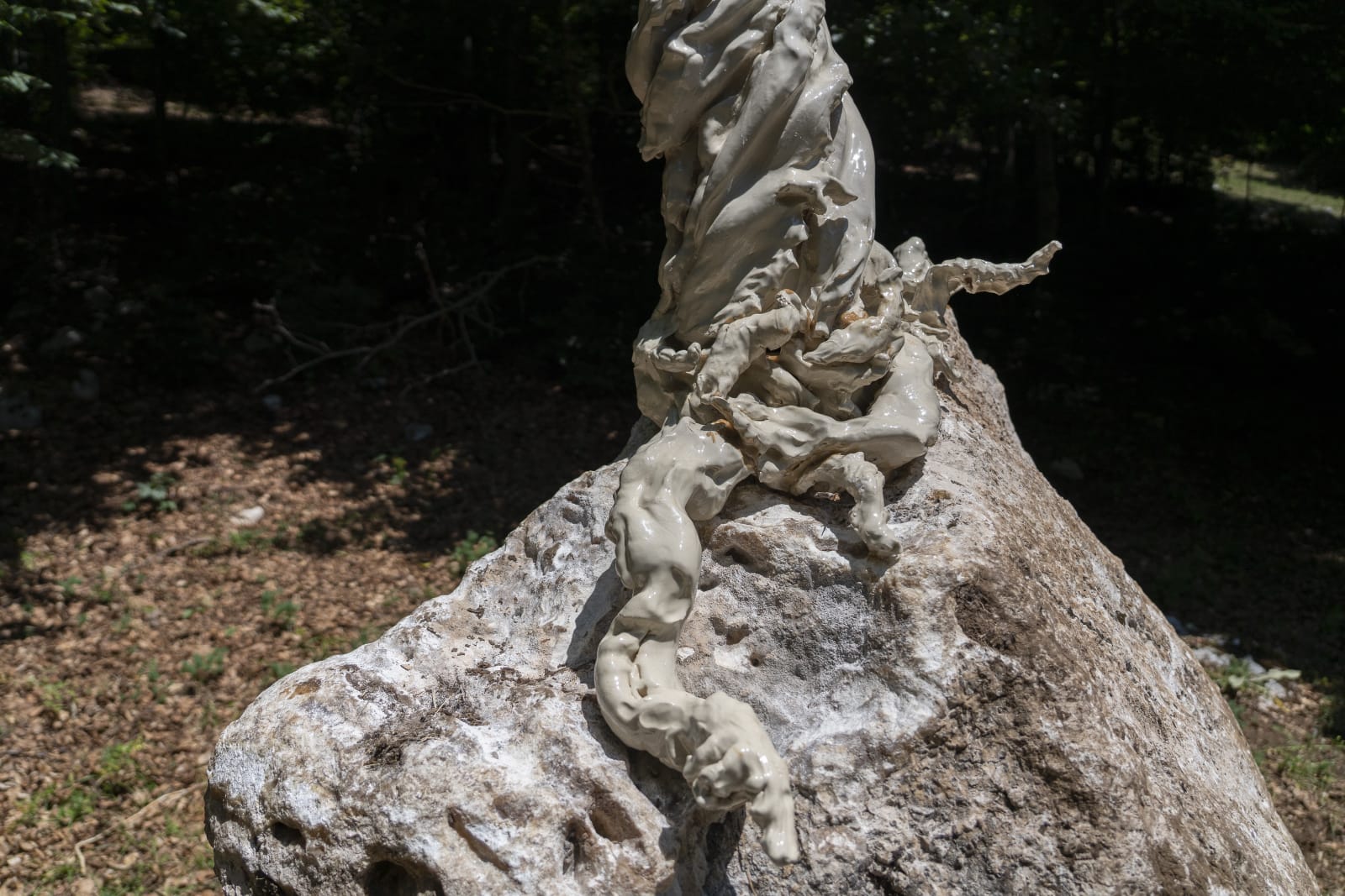 Detail: Sissi, Radicorno (2021) at ArteParco, inside National Park of Abruzzo, Lazio and Molise | © Maggiore g.a.m.