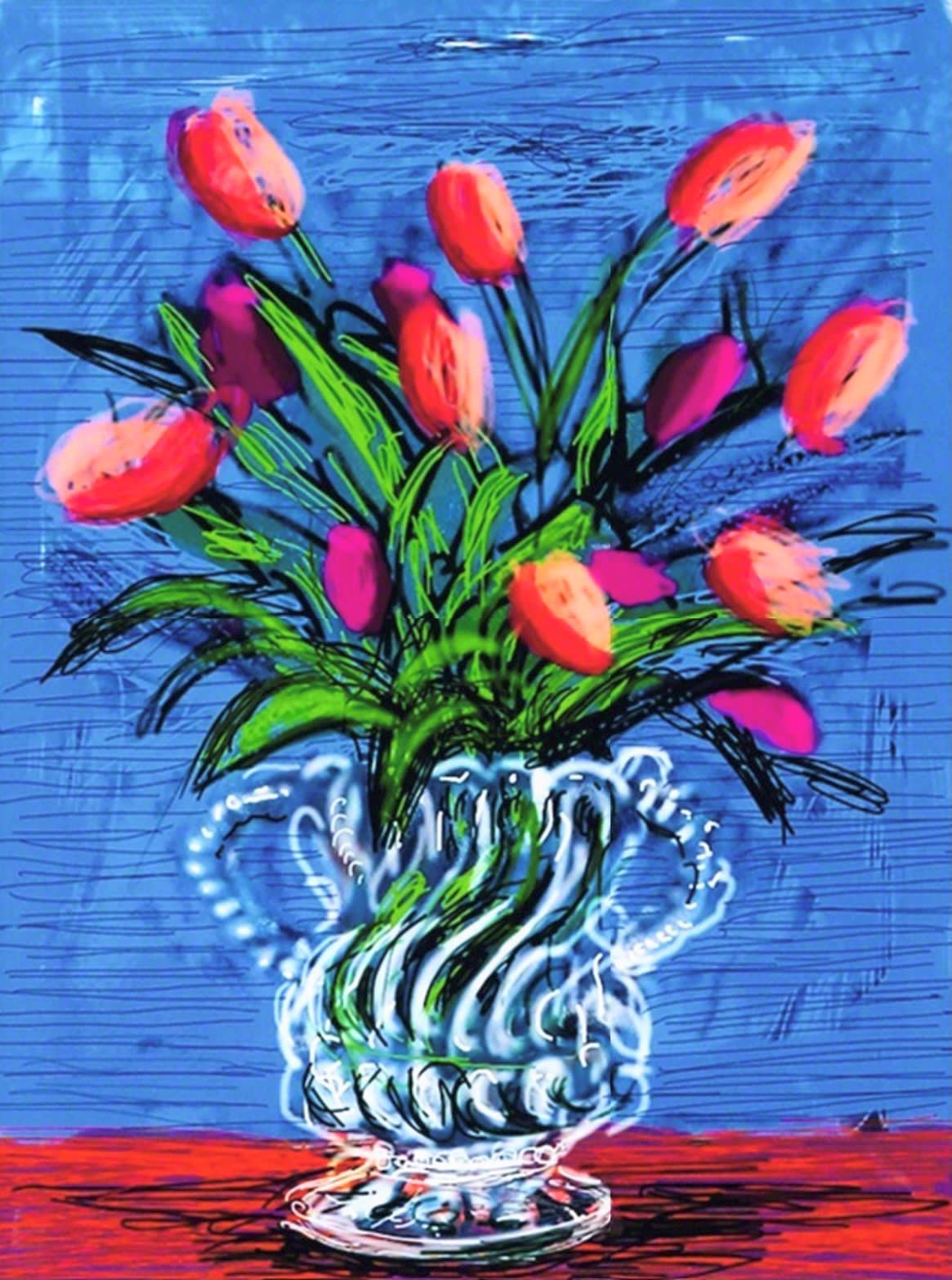 David Hockney, iPad 346, 2010