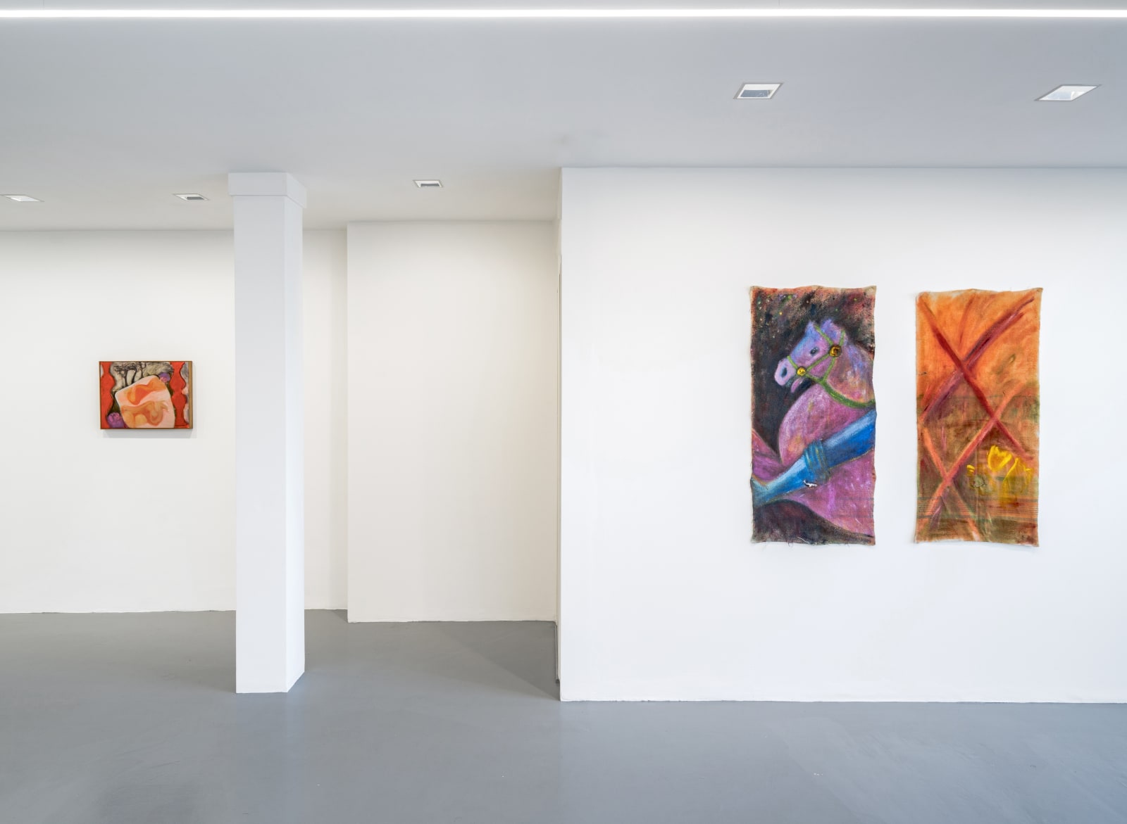 Rosalind Nashashibi, solo exhibition, 2020, GRIMM Van Baerlestraat installation view
