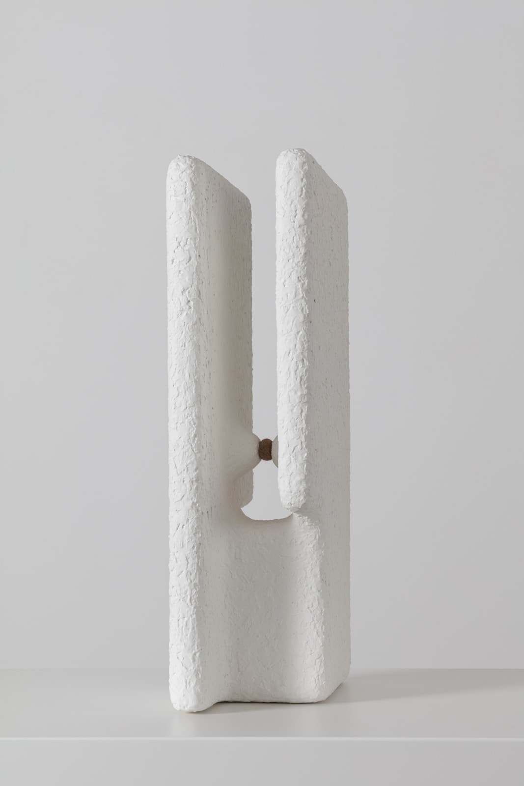 Nebiba, 2019 Polysterene, fiberglass, stucco, posidonia 50 x 32 x 15 cm | 19 3/4 x 12 5/8 x 5 7/8 in
