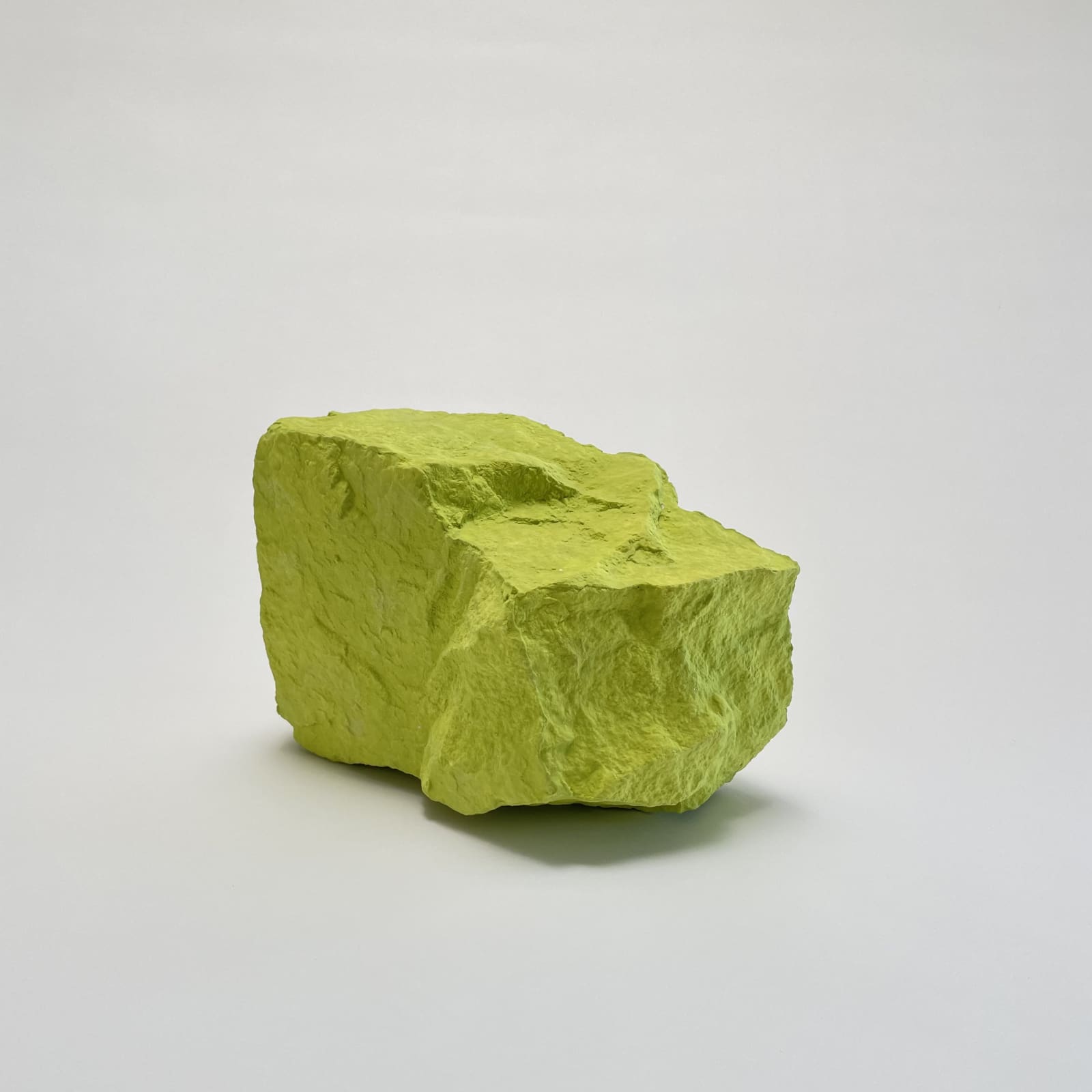 Brock Deboer Brock Rock (Slime Green), 2022 Porcelain and glaze 10 x 7 1/4 x 6 in 25.4 x 18.4 x 15.2 cm Unique