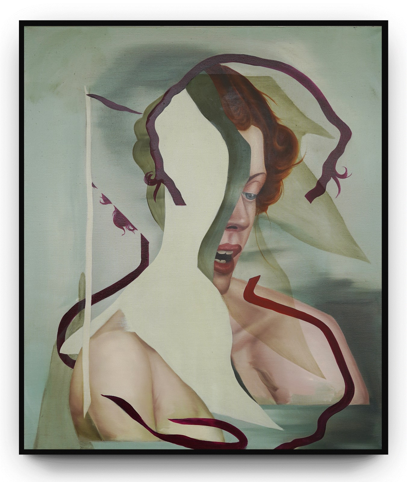 Fabio La Fauci Fearless, Therefore Powerful, 2024 Oil on canvas 31 1/2 x 23 5/8 in 80 x 60 cm Unique