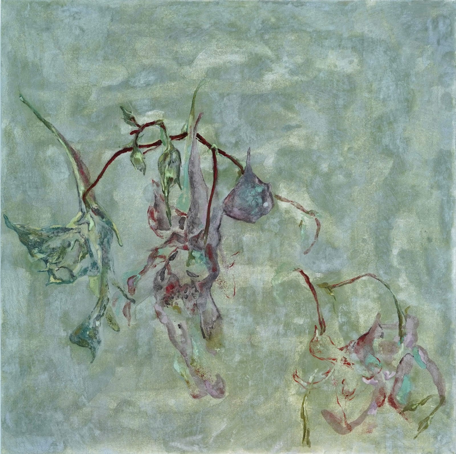Chen Li, Balsam Flower in the Rain, 2023