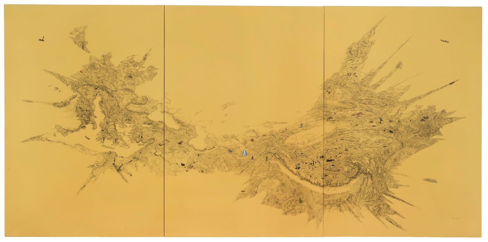 Zhu Rixin, The Silk Road 2, 2018