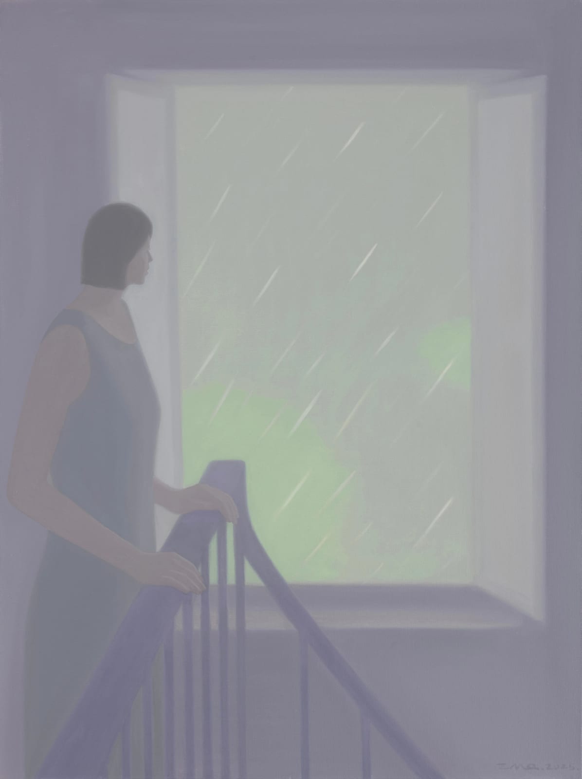 Zheng Mengqiang, Sunshine in the Rain, 2025
