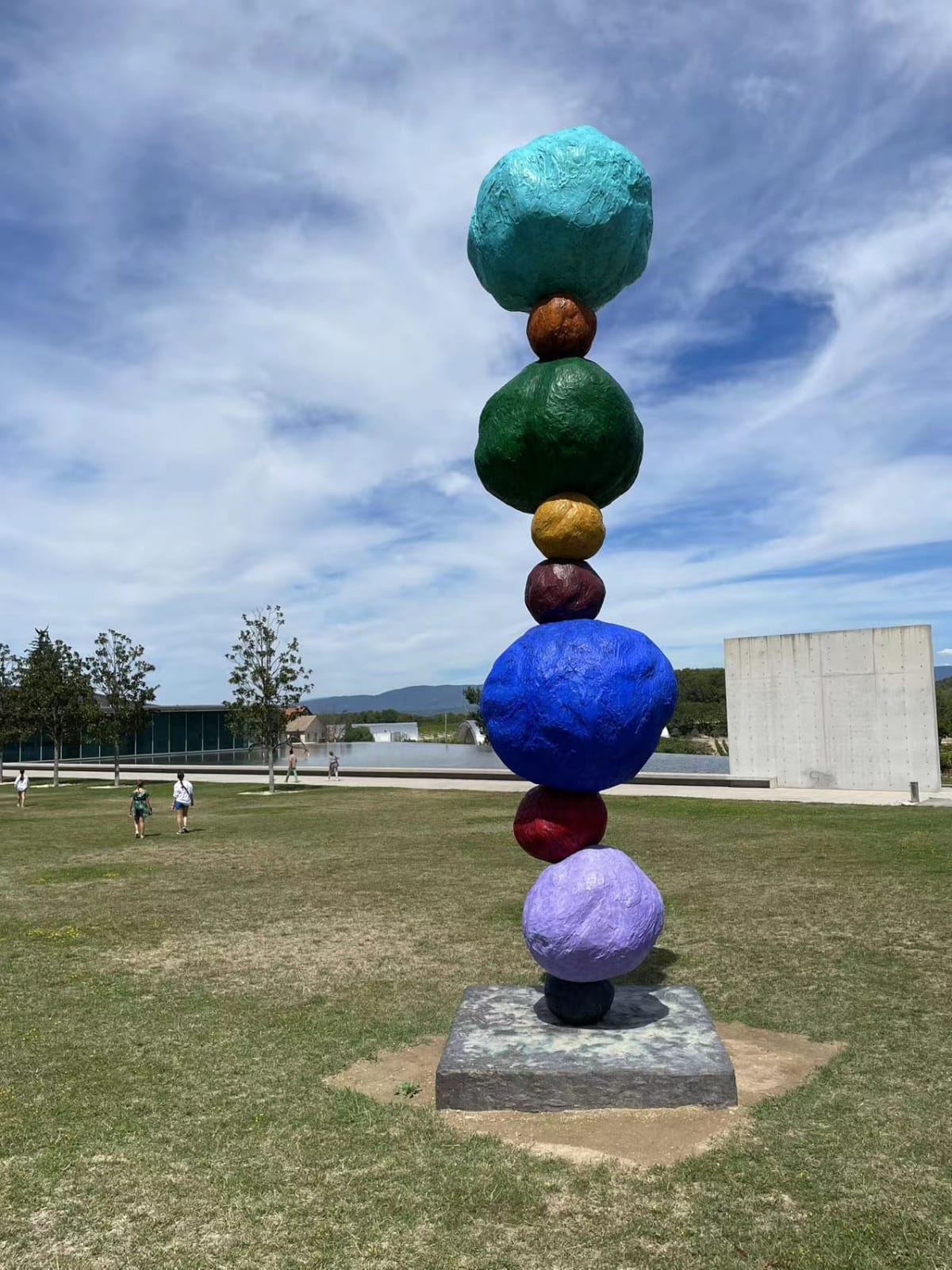 Annie Morris, Bronze Stack 9 - Cobalt Turquoise, 2022