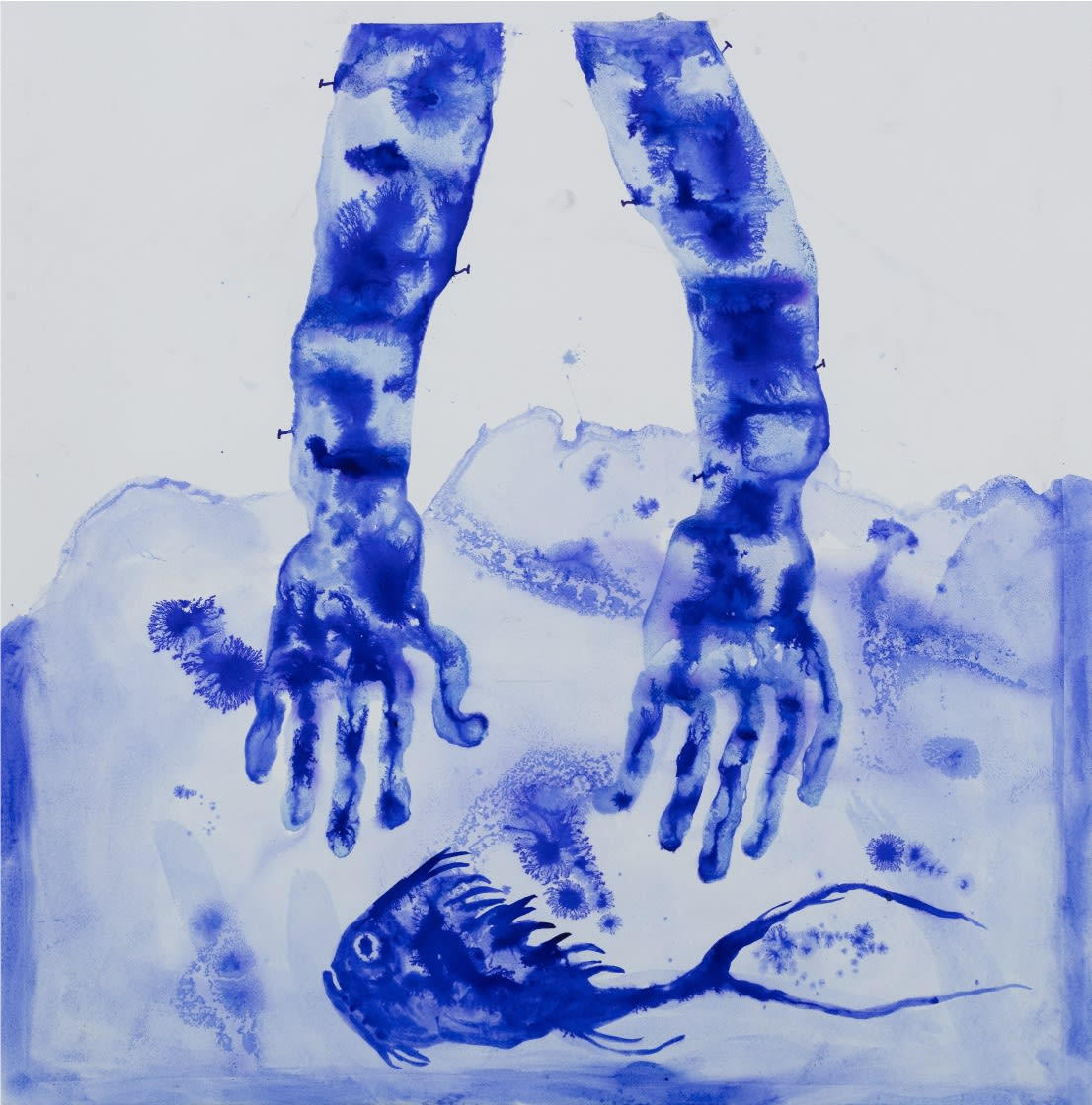 Barthélémy Toguo, Human Spring 11, 2023