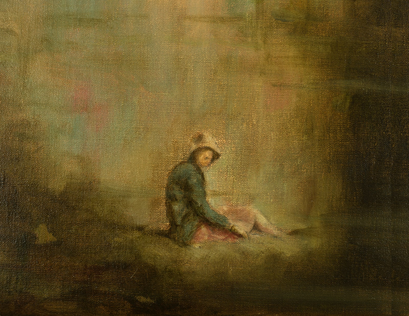 Christopher Orr, Beneath the grey calm of the cloud, 2019