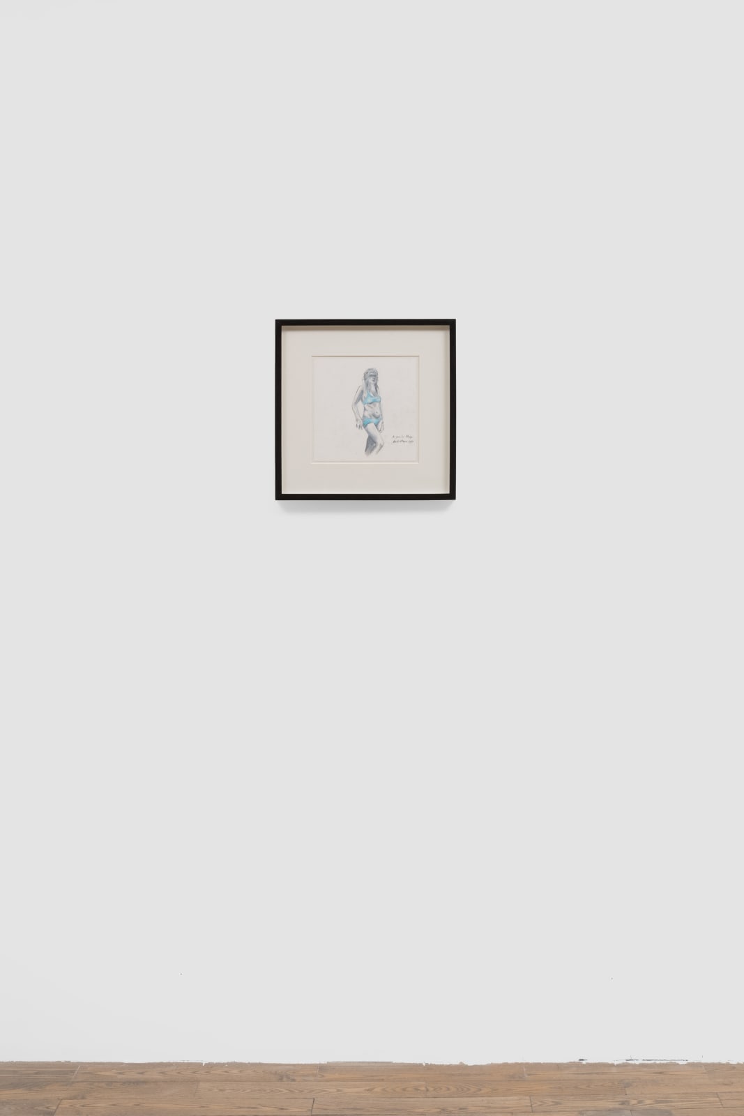 Martial Raysse, A. pour ici plage, 2010