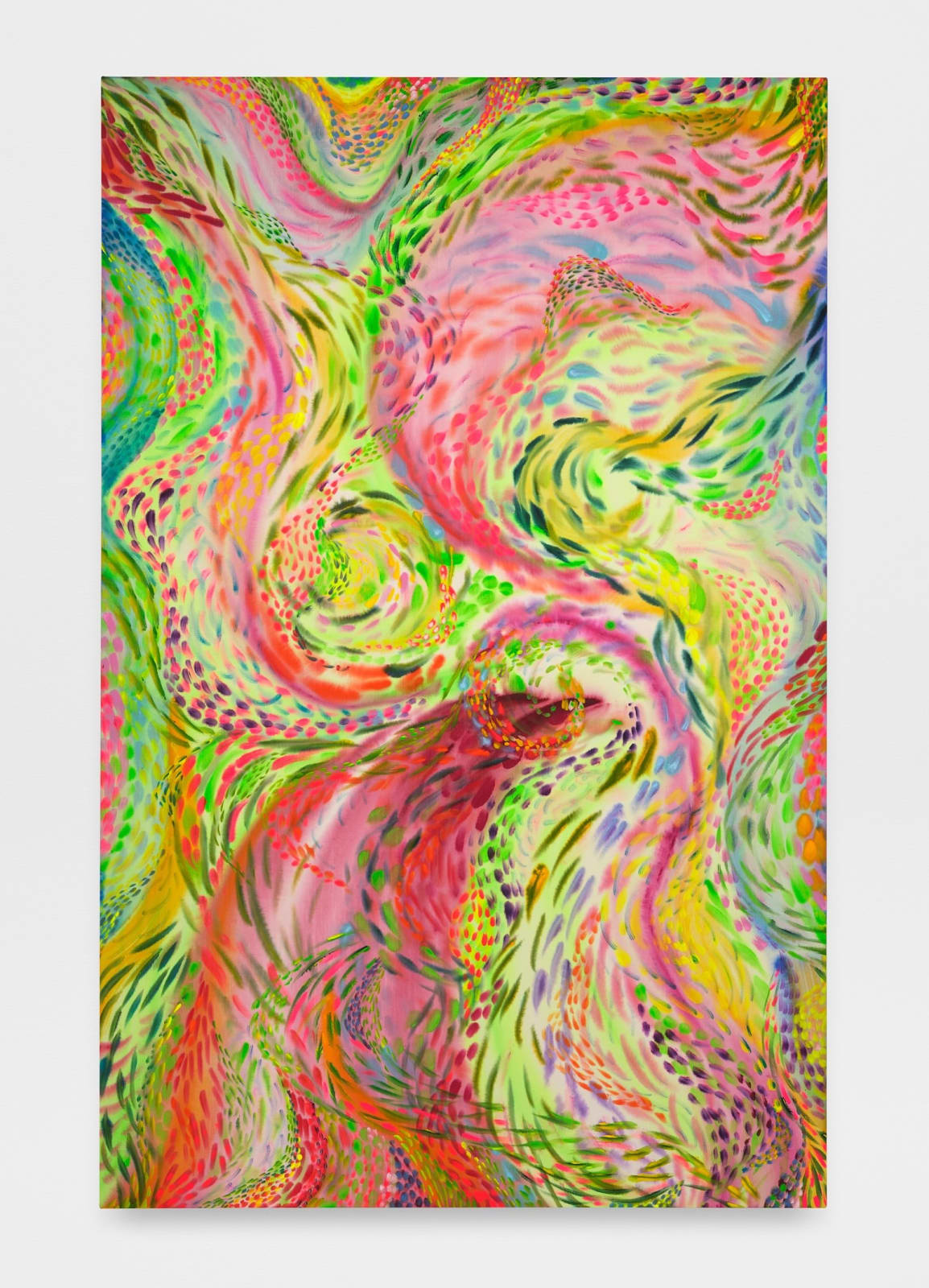 Sarah Blaustein , Green Swirl, 2025