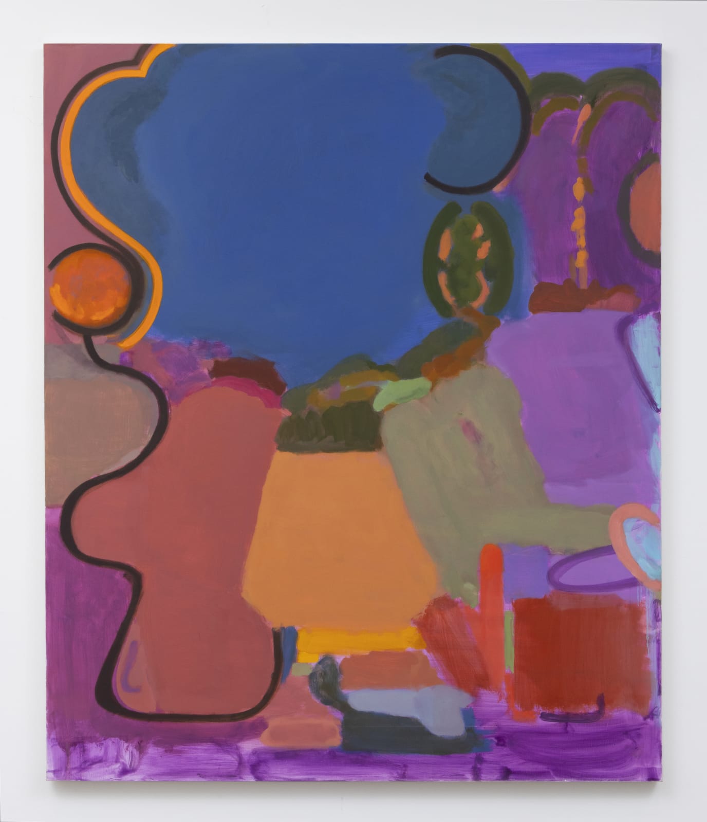 Elizabeth Hazan , Evening with Orange, 2022