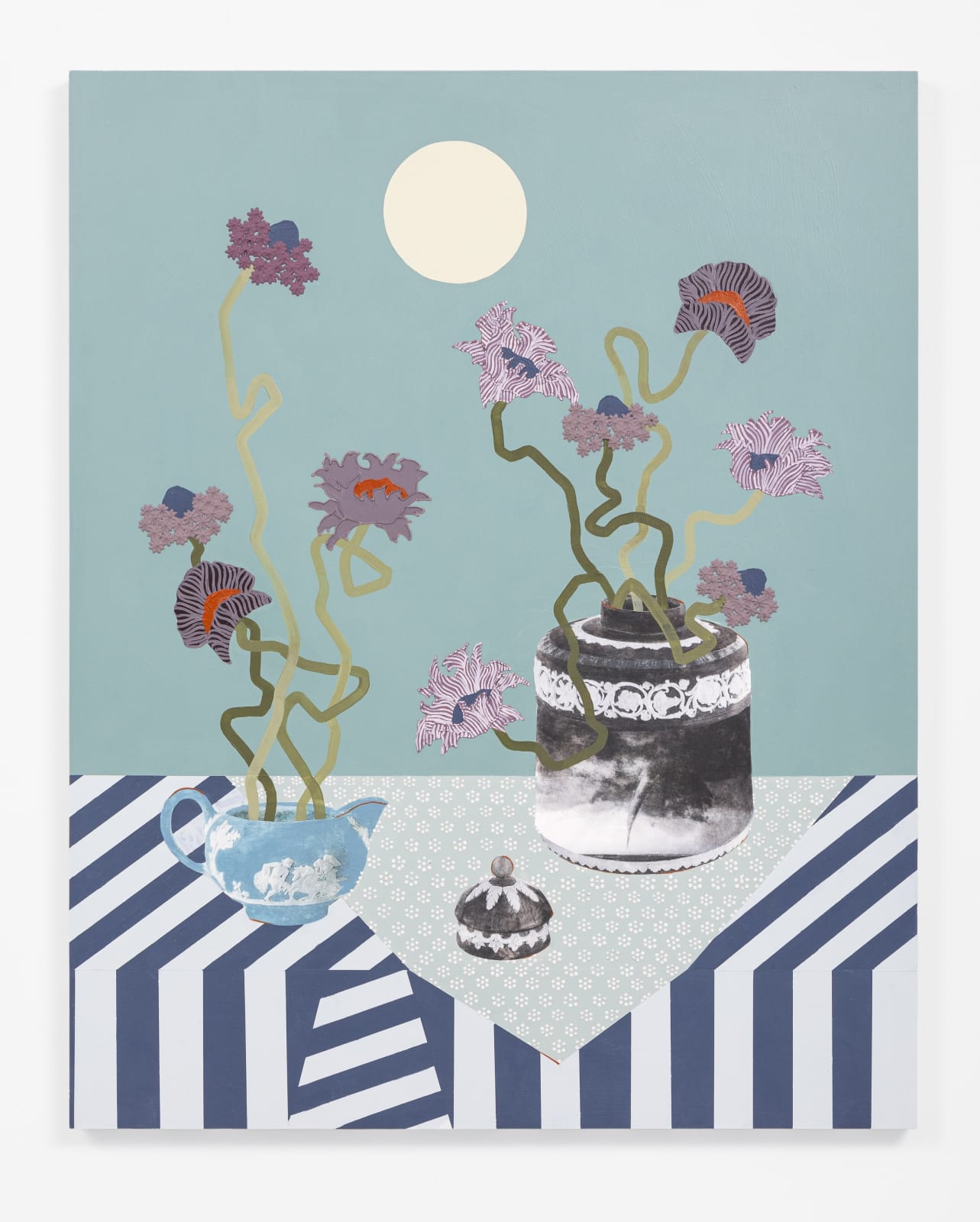 Lizzie Gill, Wedgwood Tea Caddy (Downburst), 2023