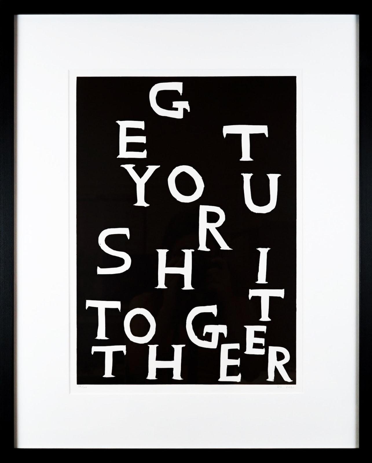 David Shrigley, Get Your Shit Together, 2021