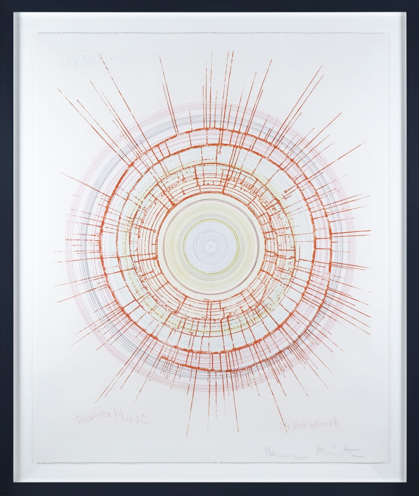 Damien Hirst, In the Groove, 2002
