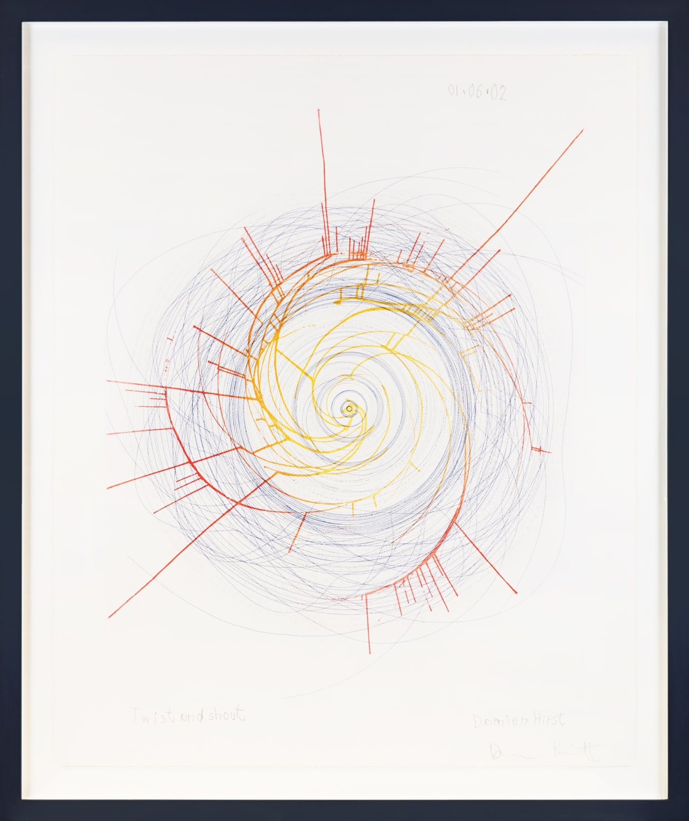 Damien Hirst, Twist and Shout, 2002