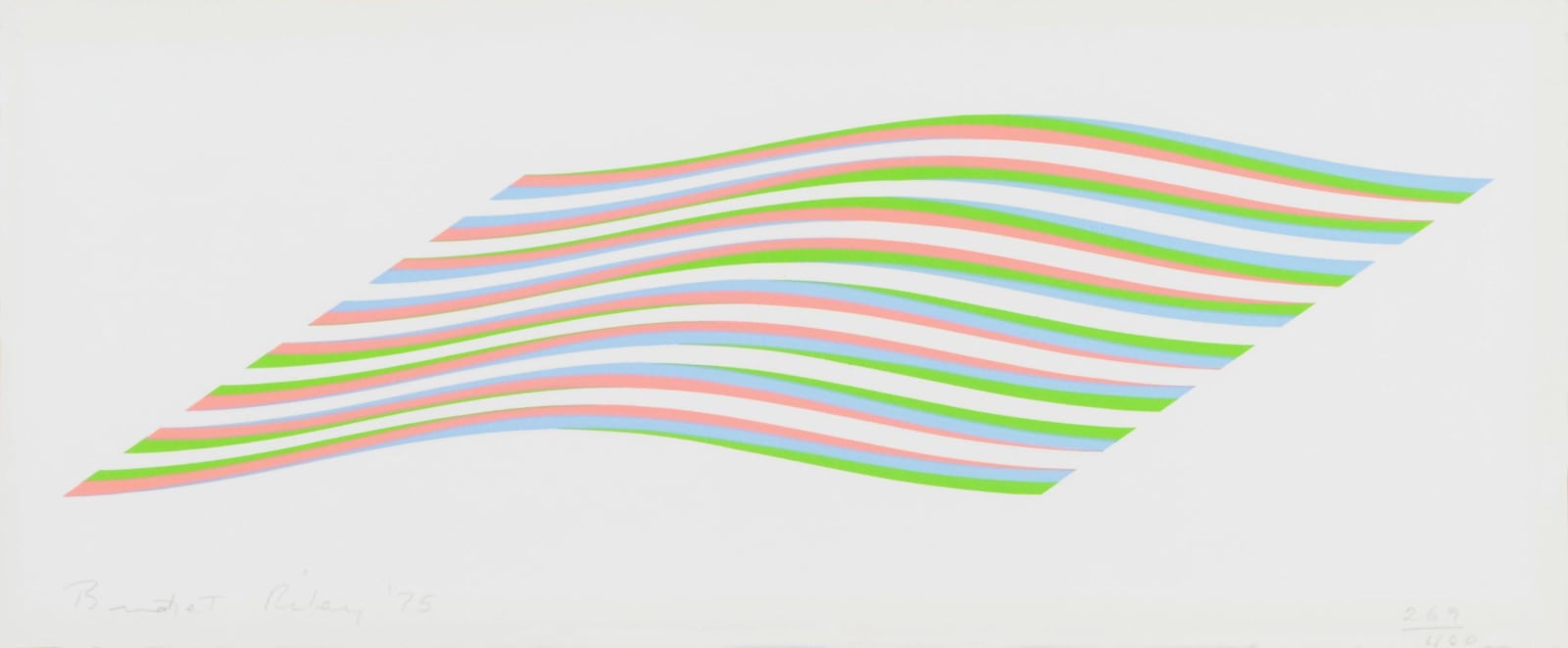 Bridget Riley, Wave, 1975