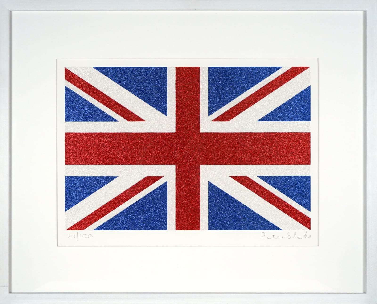 Peter Blake, Small Union Flag, 2016