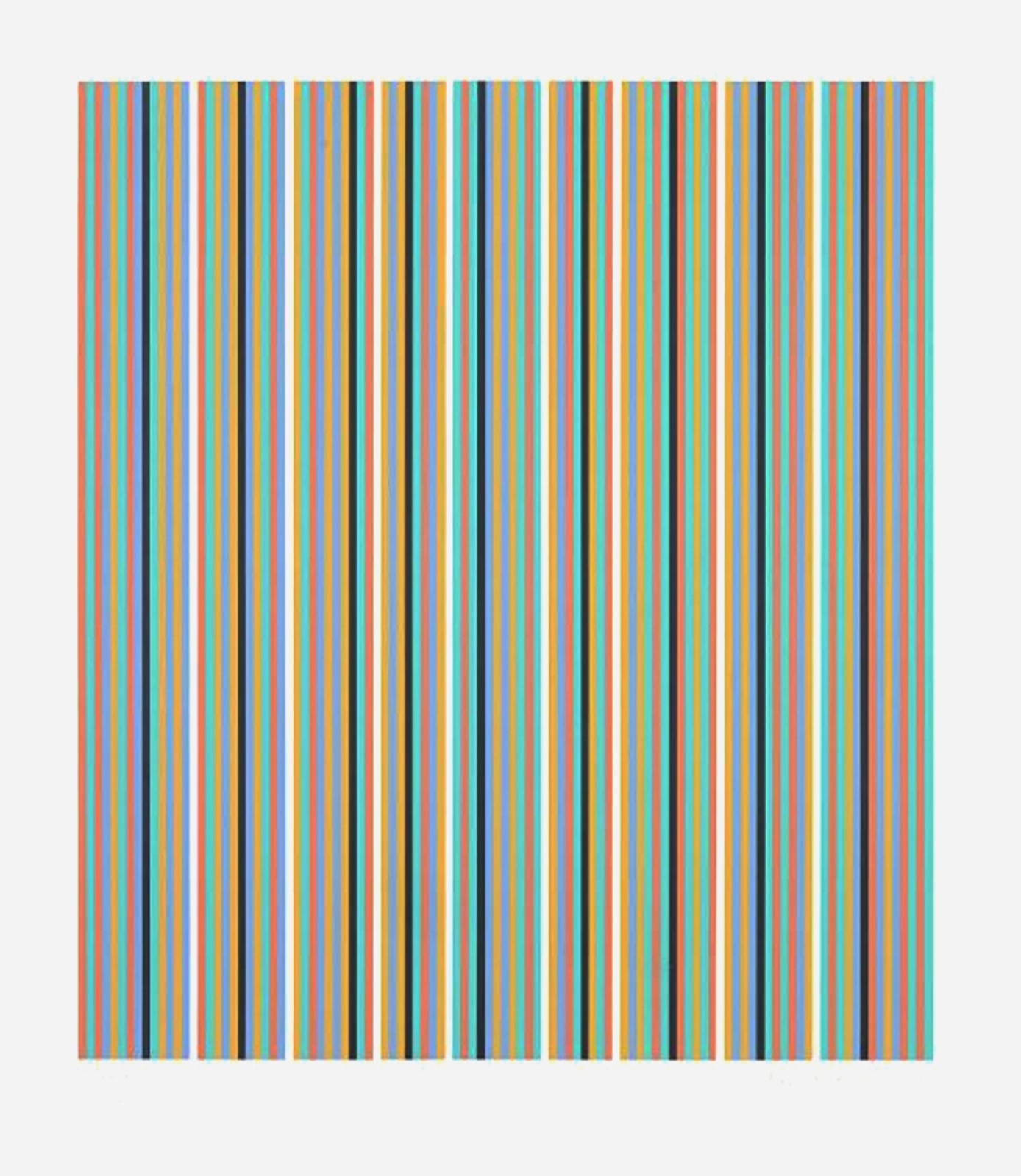 Bridget Riley, Silvered 2, 1981