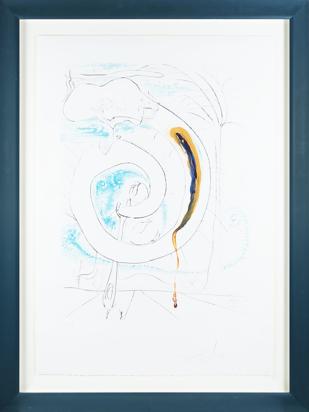 Salvador Dalí, The Visceral Circle of the Cosmos, 1975