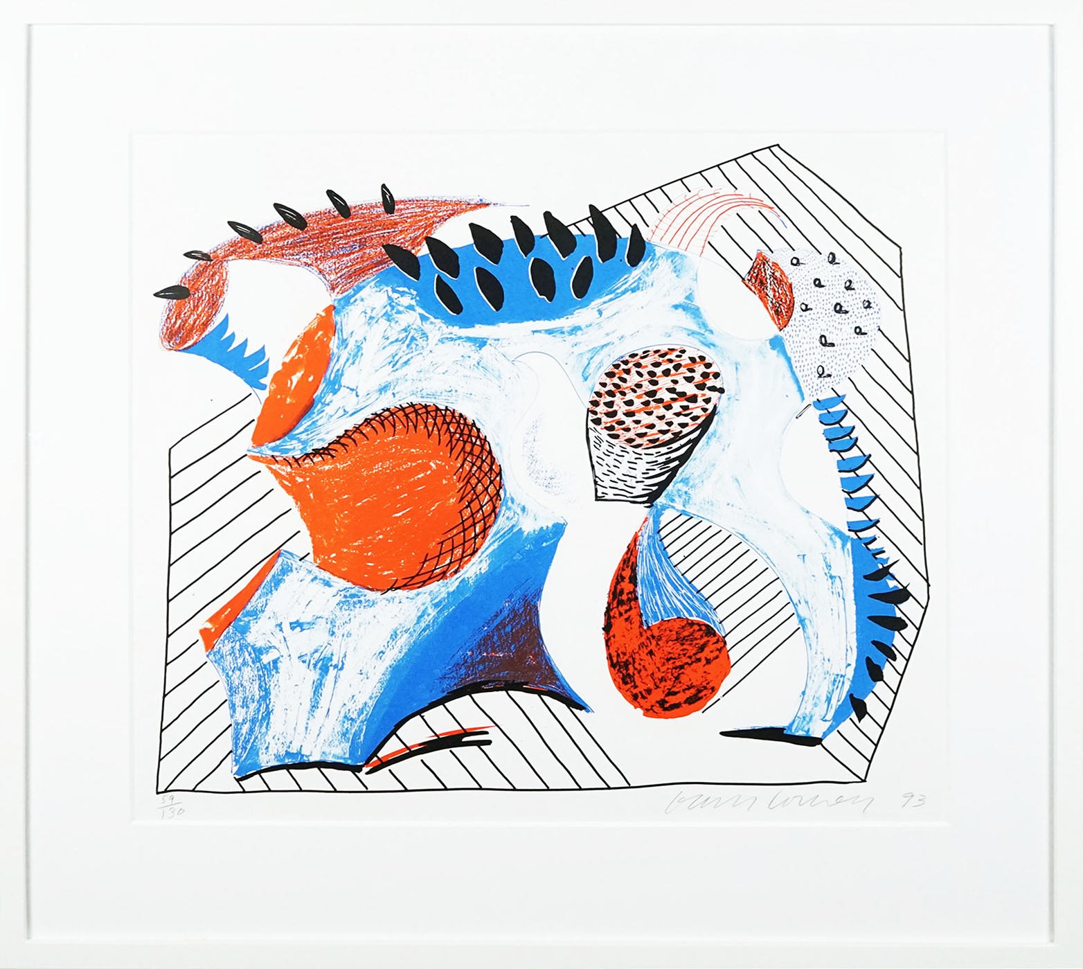 David Hockney For Joel Wachs, 1993