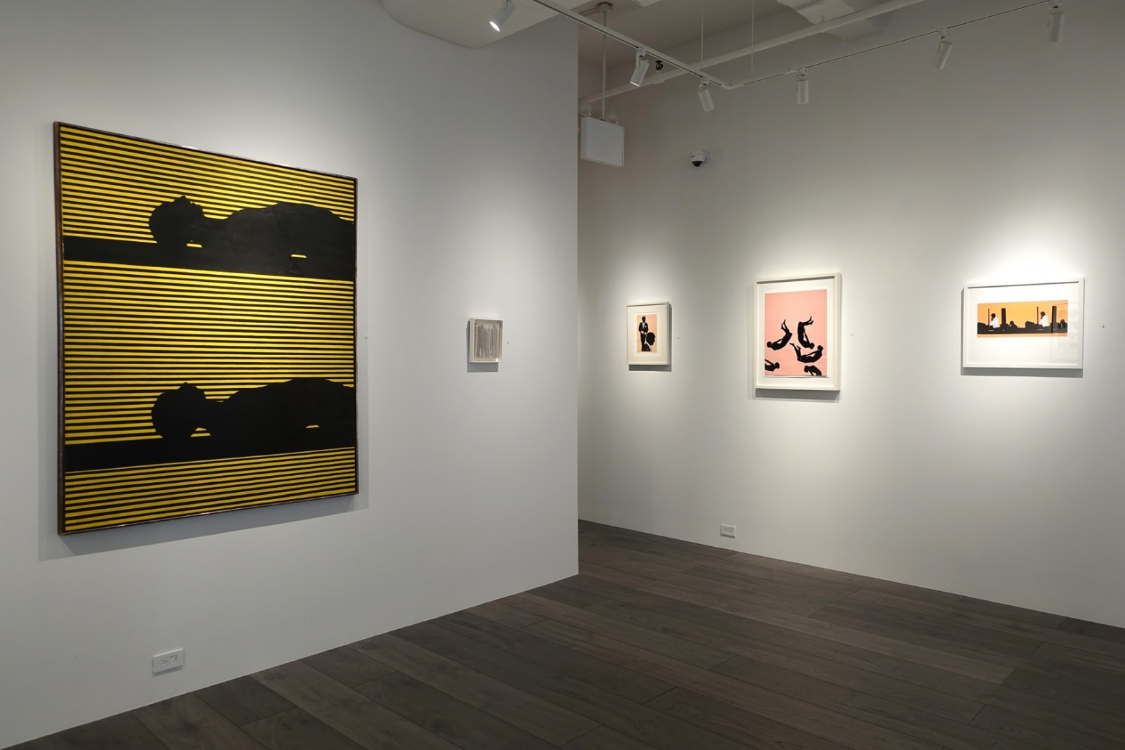 Installation view: Idelle Weber: Postures and Profiles from the 50s and 60s