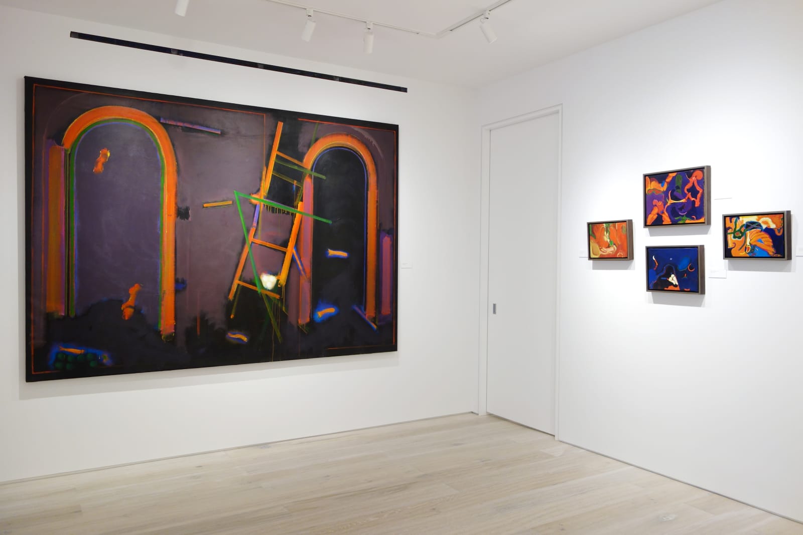 Installation view: William Scharf: Imagining the Actual