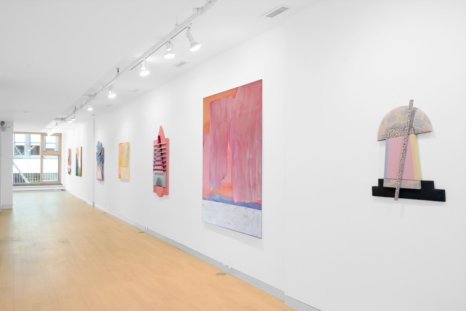 Installation view: Breaking the Frame