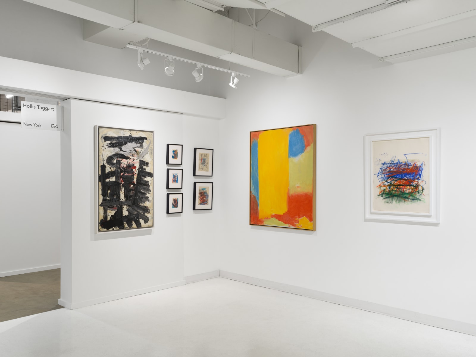 Installation view: Hollis Taggart at the Dallas Art Fair, Booth G4
