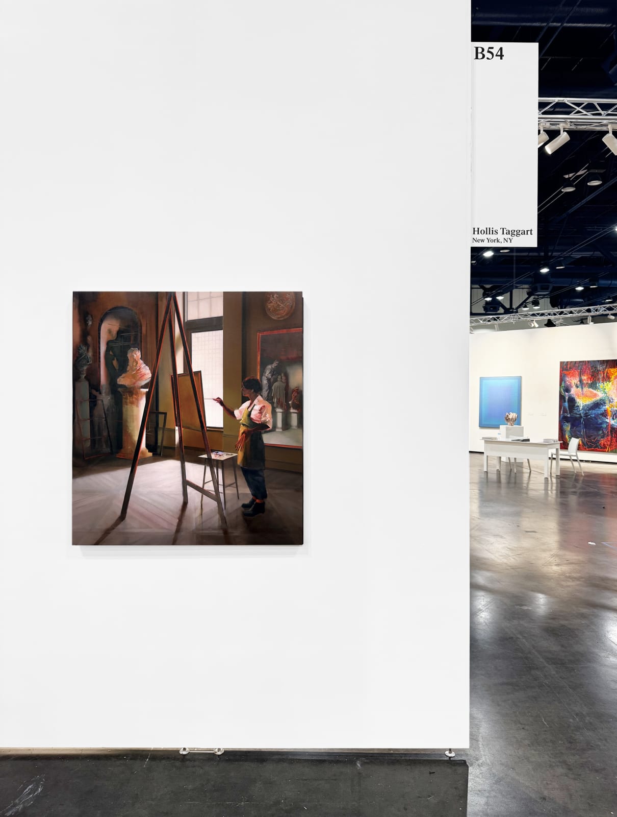 Booth installation: Tim Kent: Time Out of Time at Untitlled Art, Houston