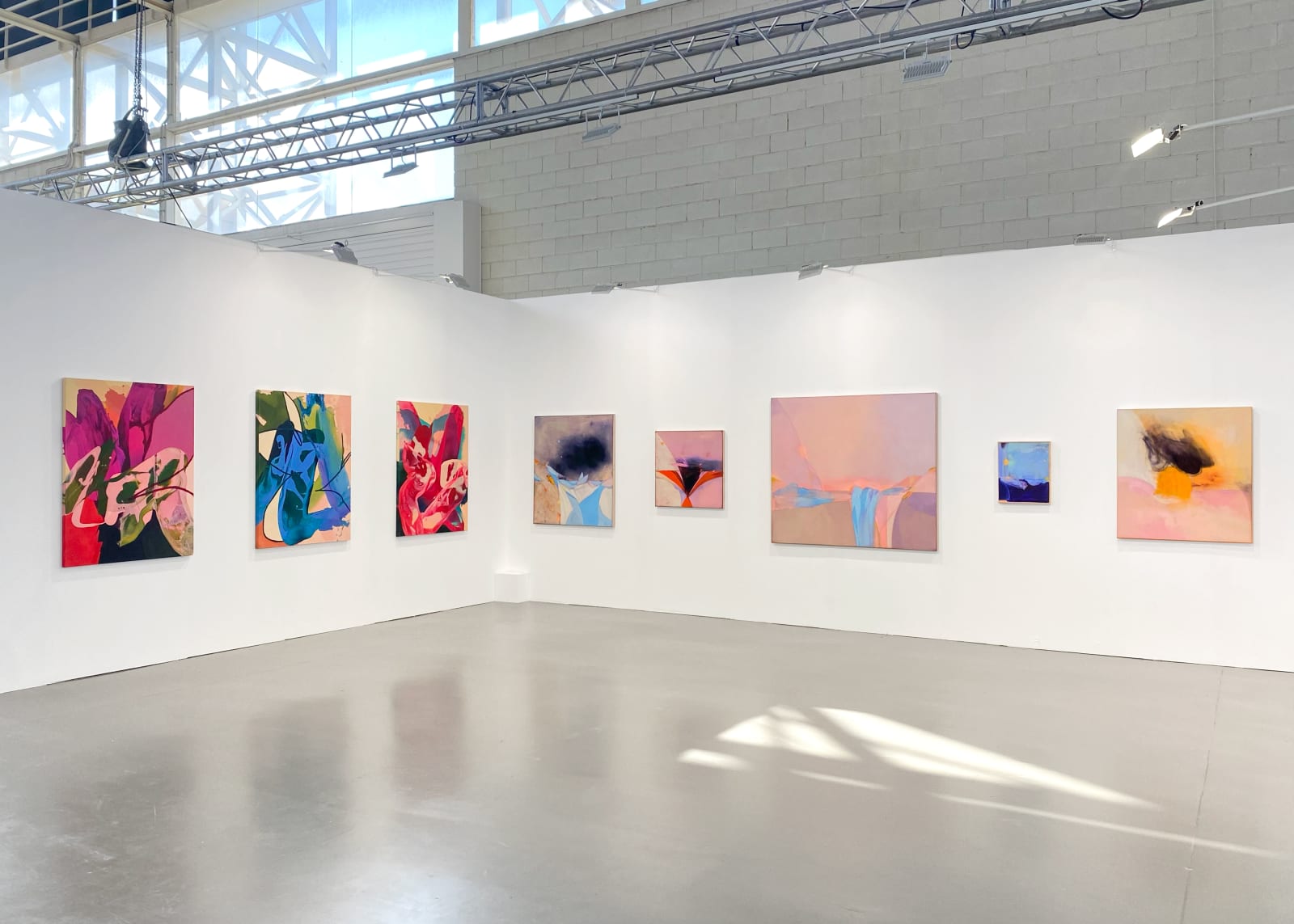 Installation view: Hollis Taggart at Contemporary Art Now (CAN) Ibiza, Booth A7