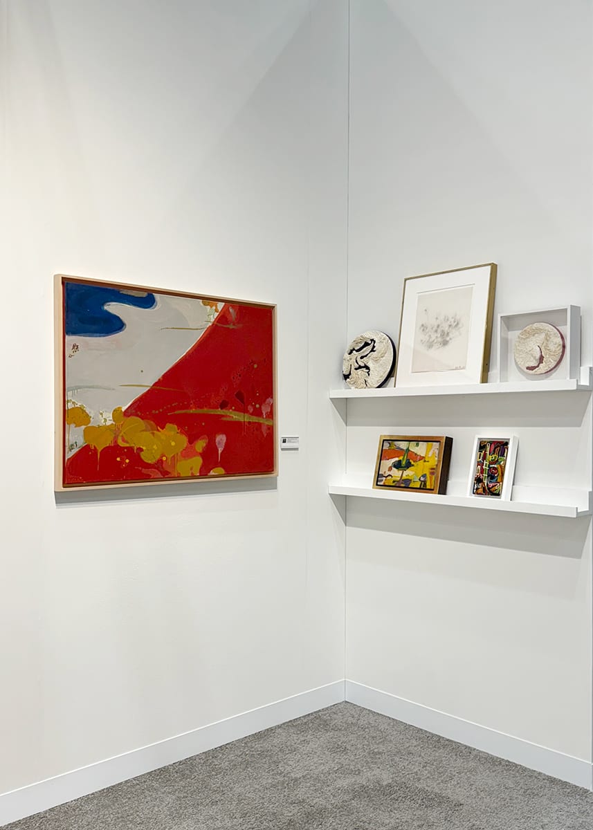 Installation view: Hollis Taggart at The Armory Show, Booth 118
