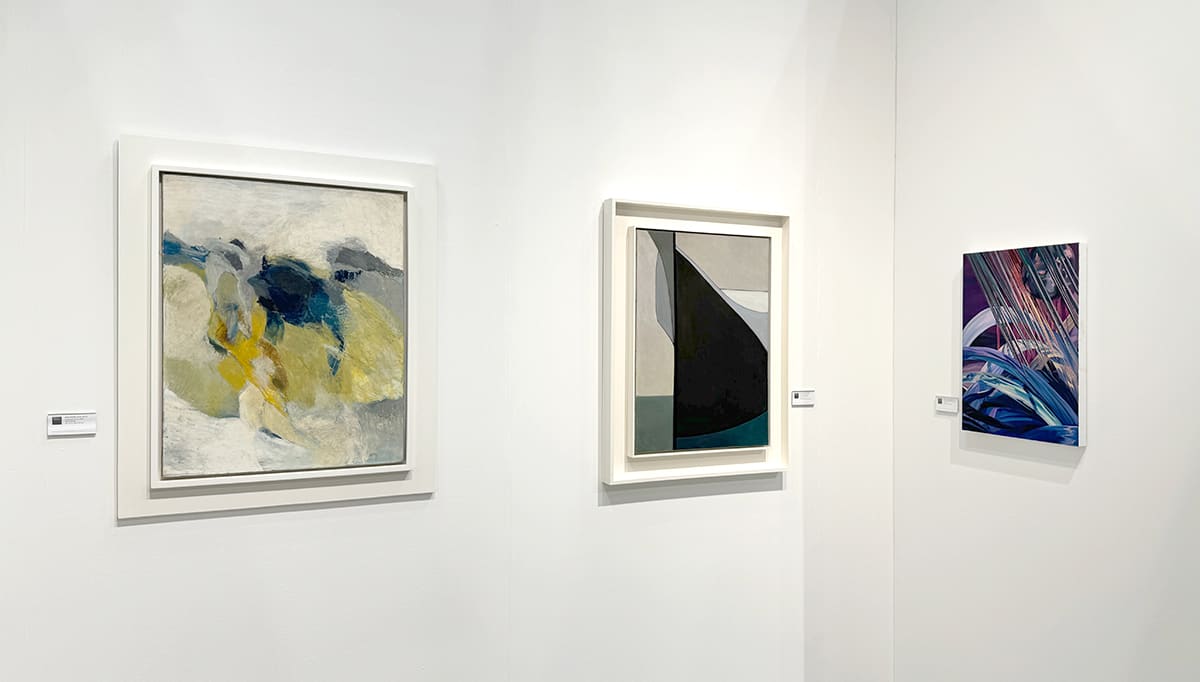 Installation view: Hollis Taggart at The Armory Show, Booth 118
