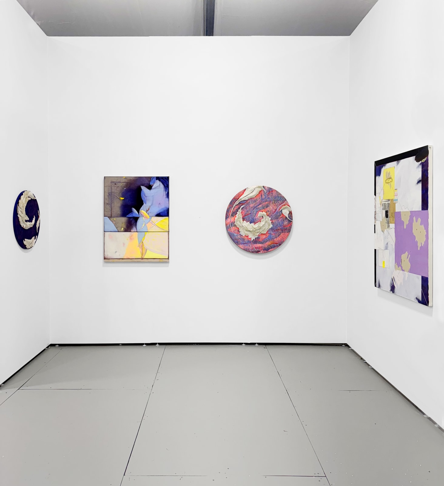 Installation view: Untitled Art, Booth A74