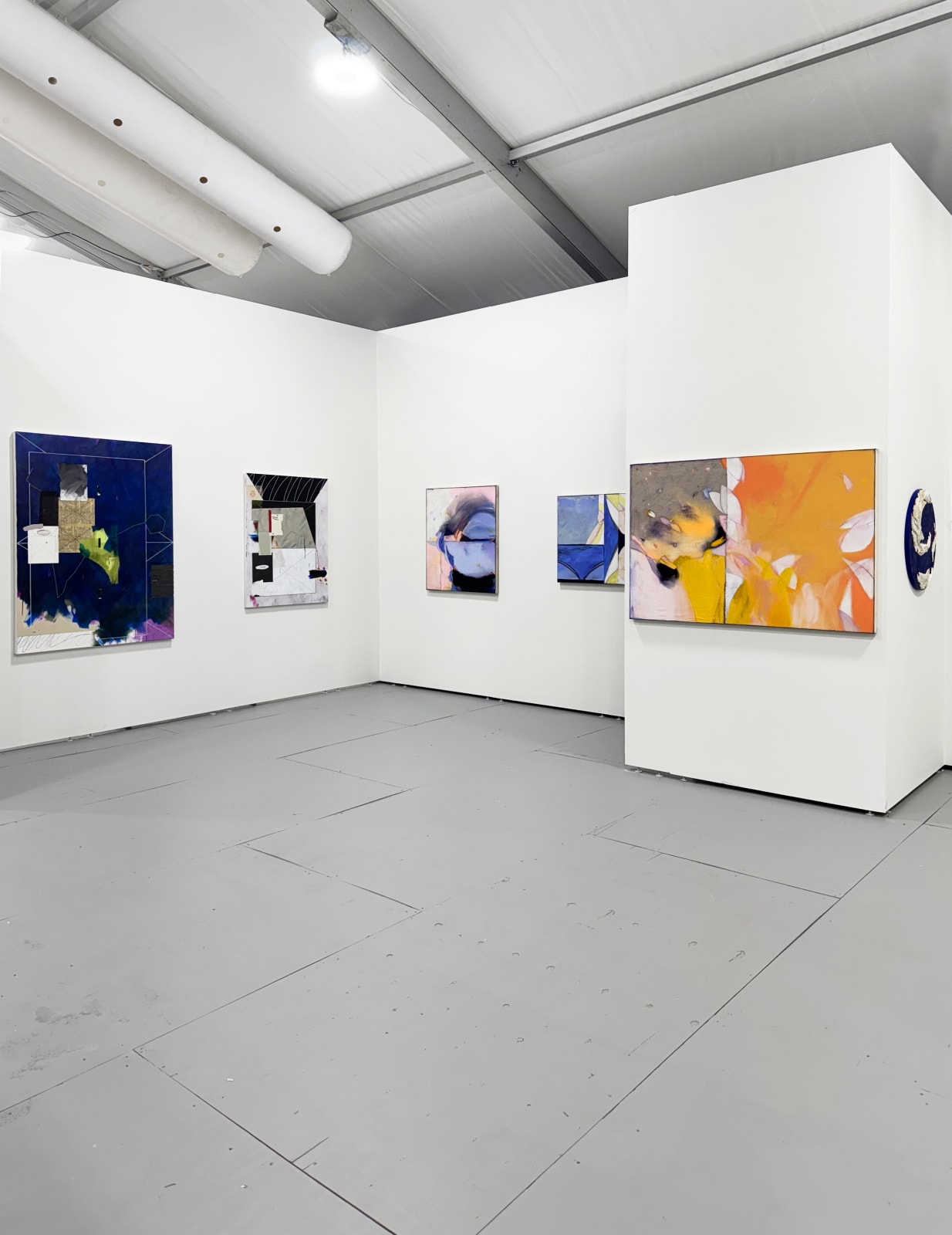 Installation view: Untitled Art, Booth A74