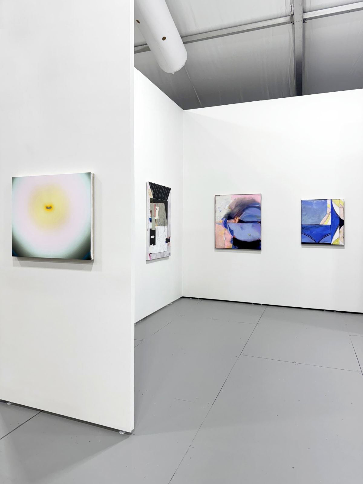Installation view: Untitled Art, Booth A74
