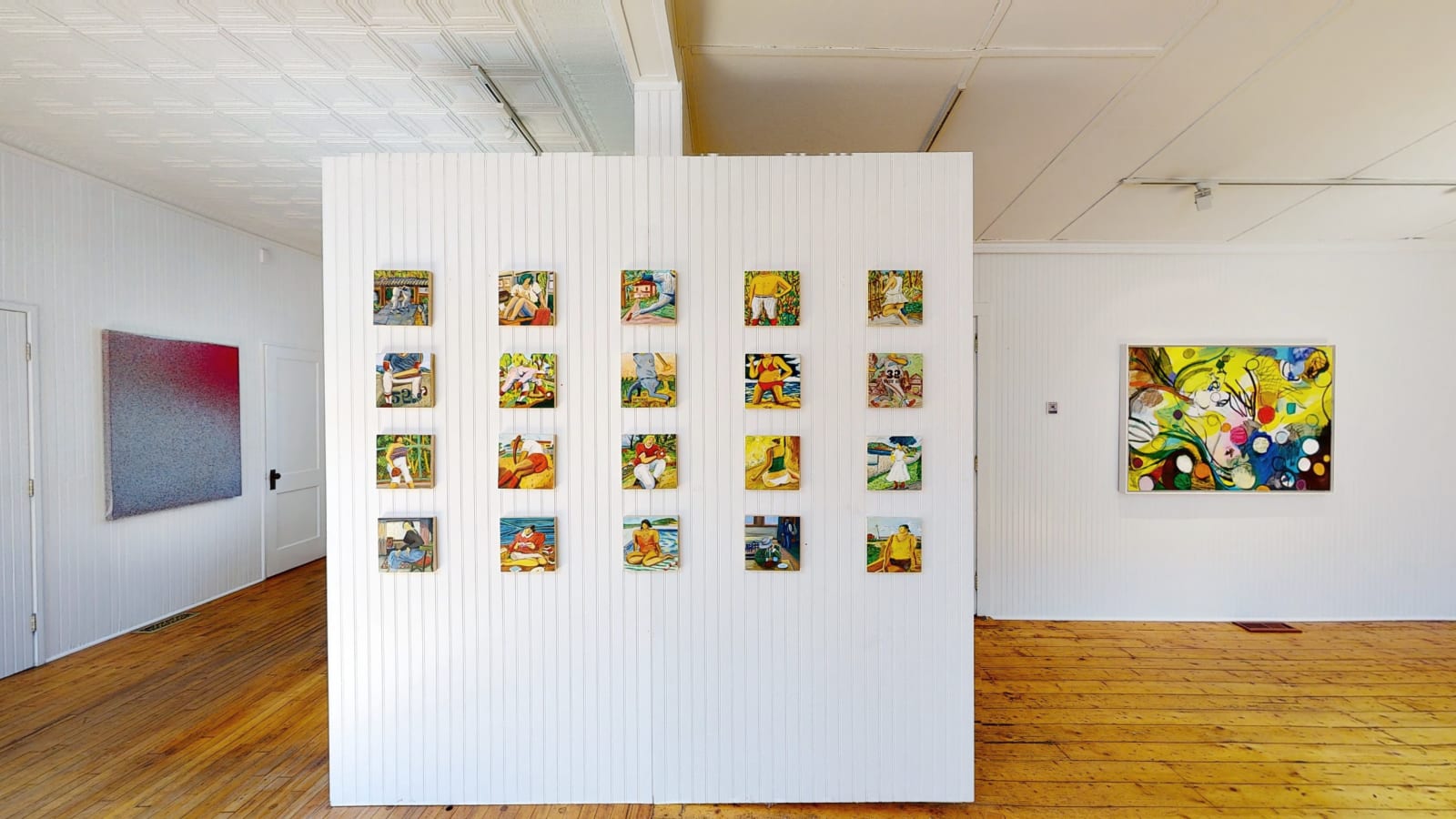 Installation view: Look Again: A Survey of Contemporary Painting