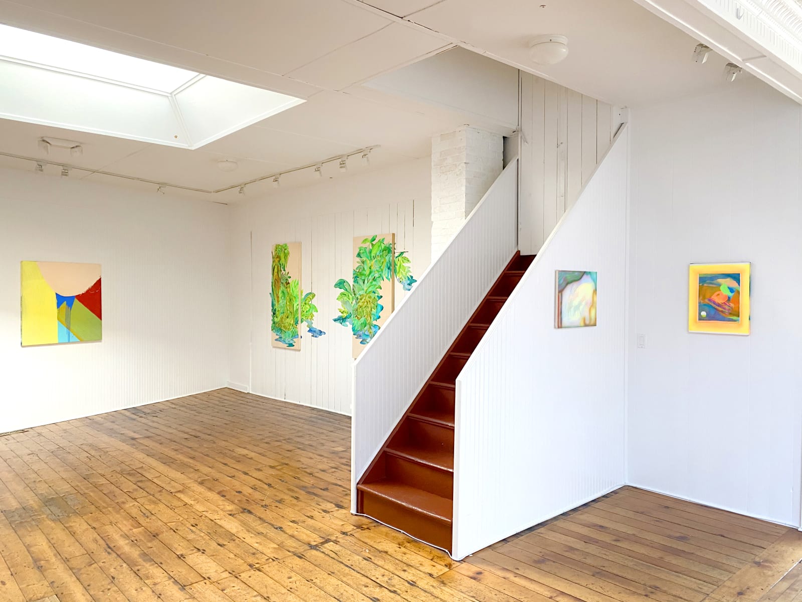 Installation view: Abstract is Not a Style: Five Women Painters