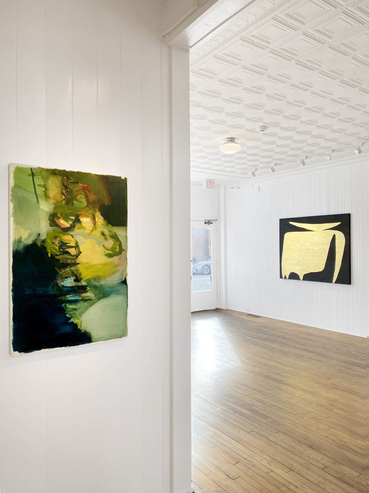 Installation view: A Way of Feeling: Thomas Agrinier, Hollis Heichemer, and Anna Pietrzak
