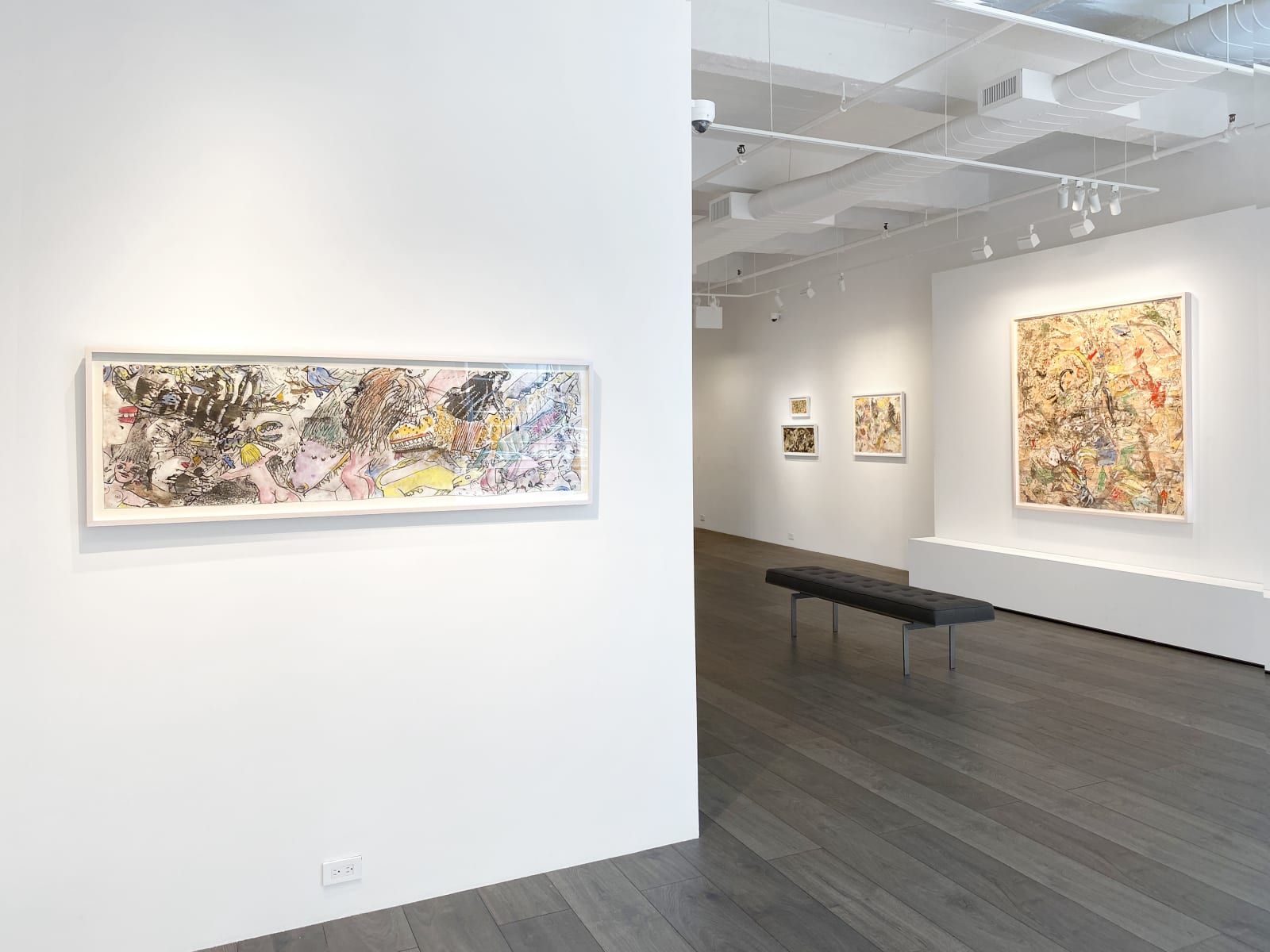 Installation view: Knox Martin: Homage to Goya