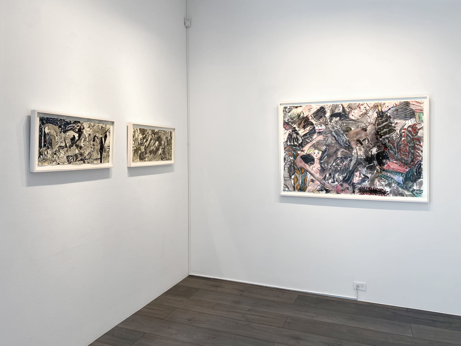 Installation view: Knox Martin: Homage to Goya