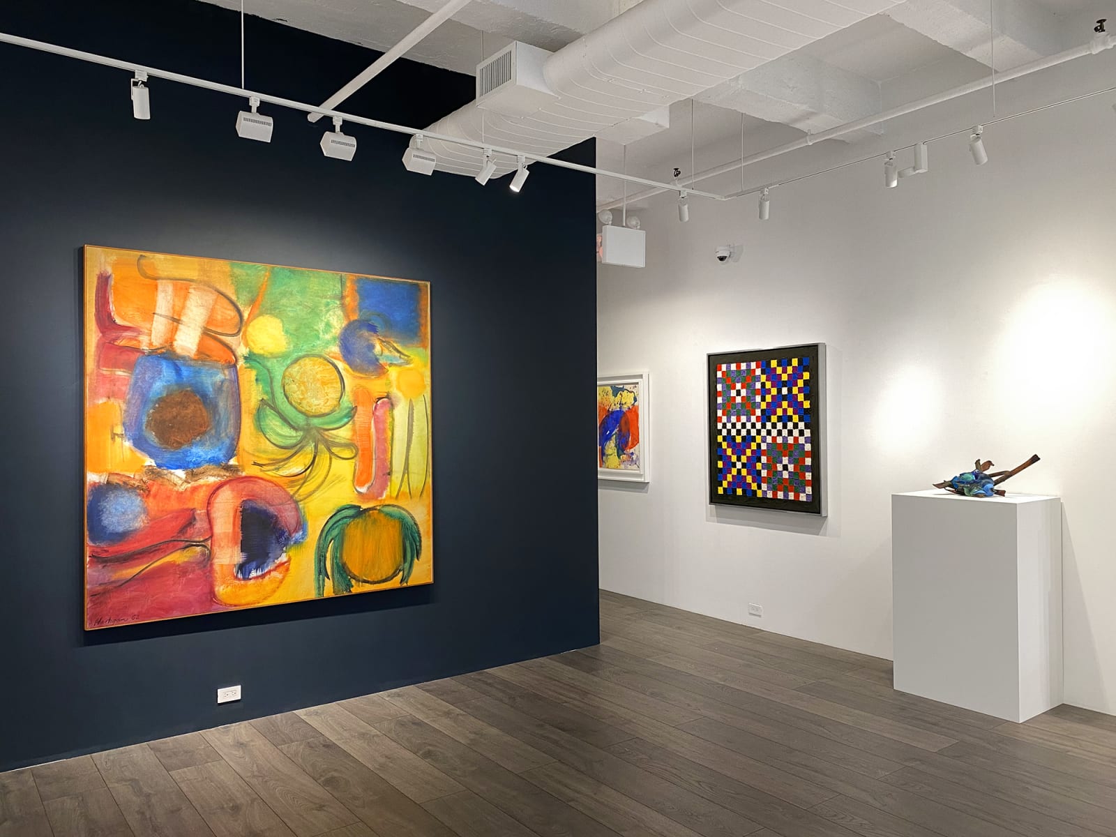 Installation view: Wild and Brilliant: The Martha Jackson Gallery and Post-War Art