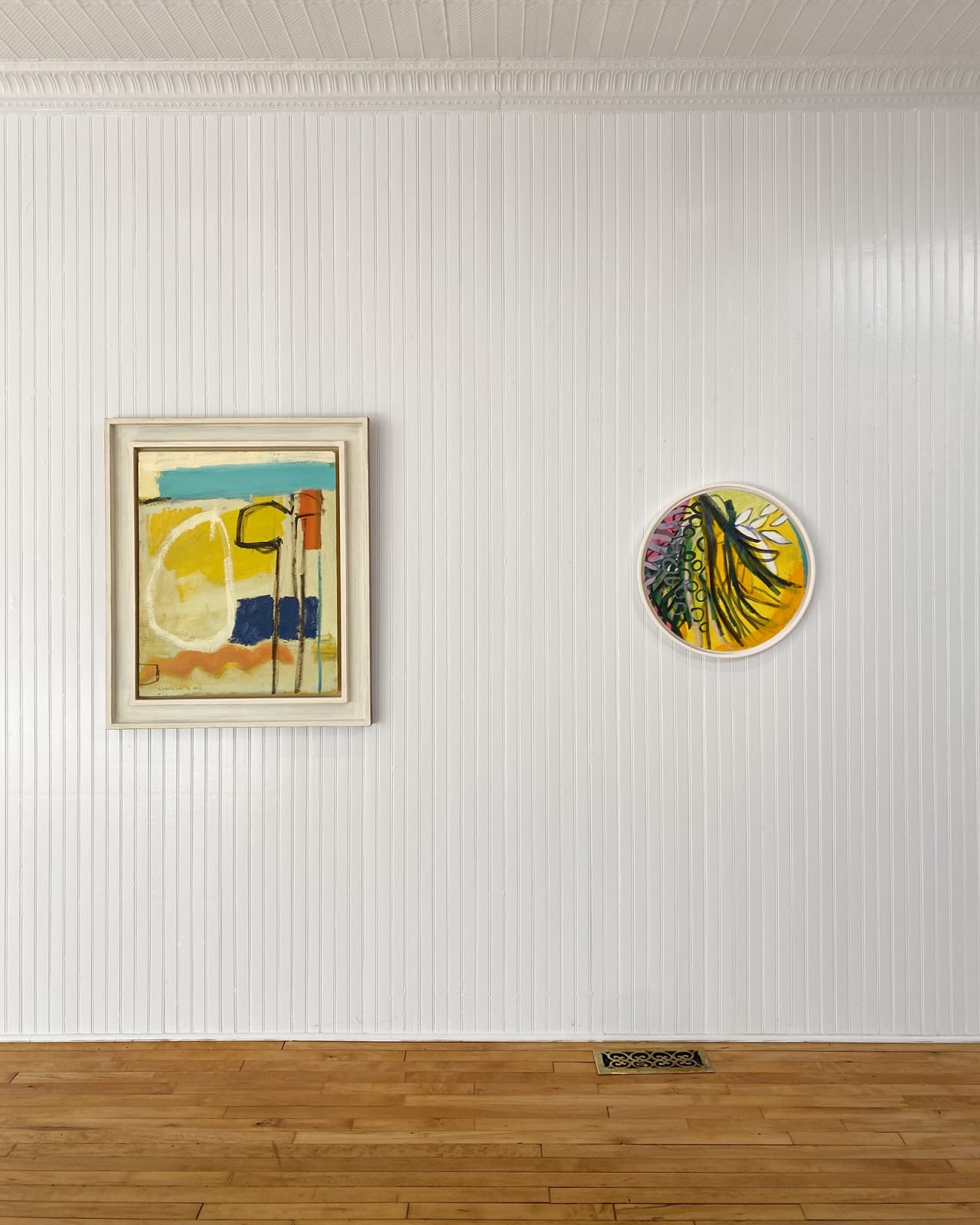 Installation view: Parallels: Chloë Lamb and Bill Scott