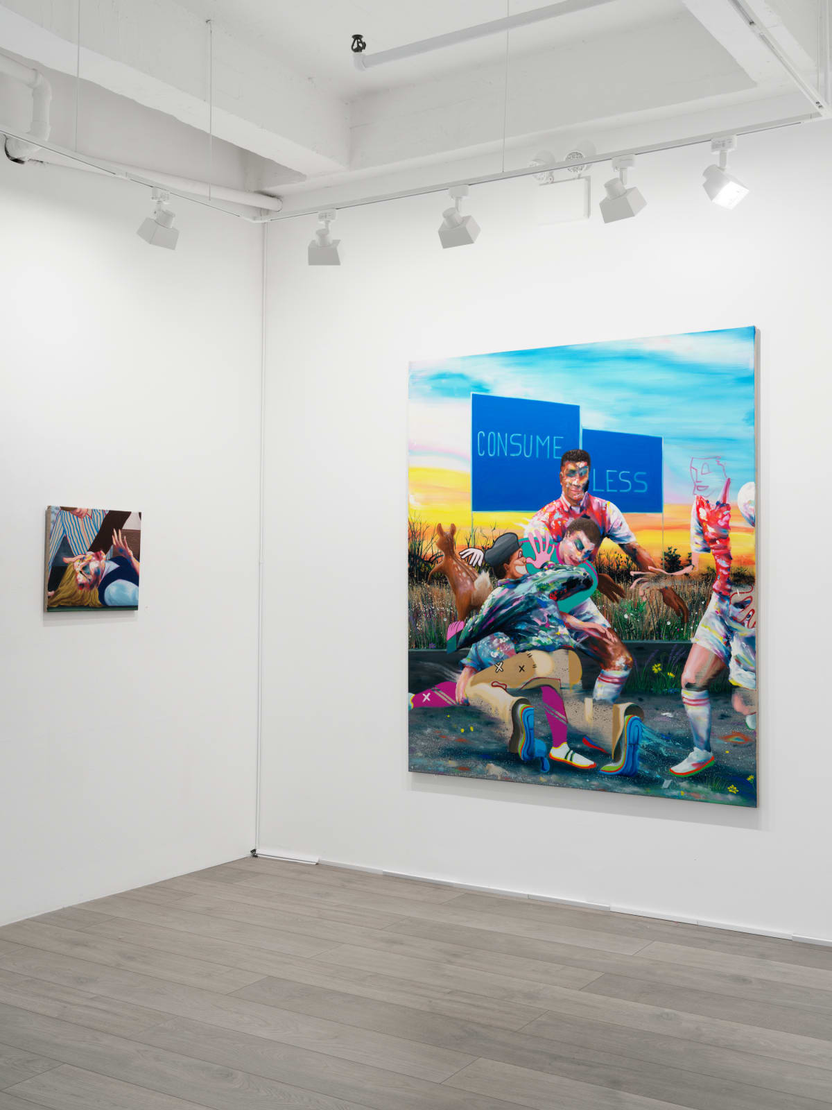 Installation view: Thomas Agrinier: The Pursuit of Happiness