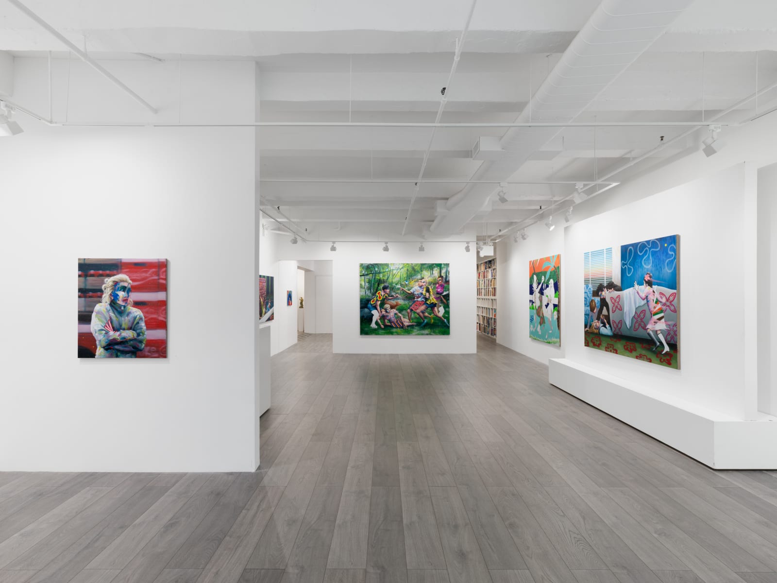 Installation view: Thomas Agrinier: The Pursuit of Happiness